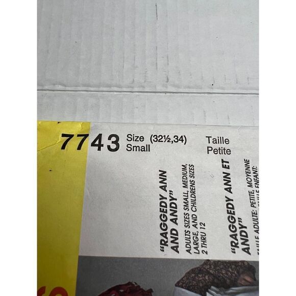 McCall’s Costumes Raggedy Ann and Andy patterns - Picture 4 of 6